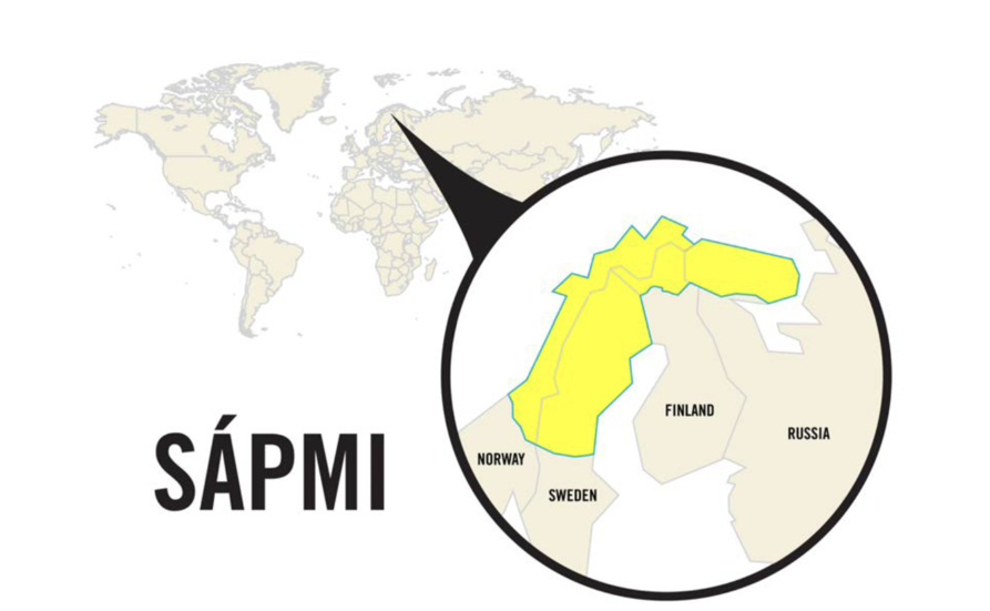 Skjermdump av et kart